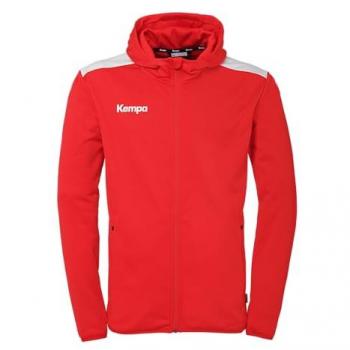 KEMPA Herren Kapuzensweat Emotion 27 - Rot - 3XL