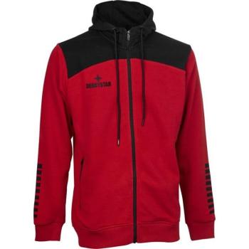 Derbystar Kapuzen-Jacke Ultimo v23 in Rot/Schwarz – 140 cm