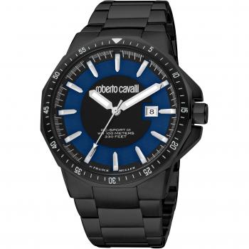 Cavalli Black Steel Chronograph – Unisex