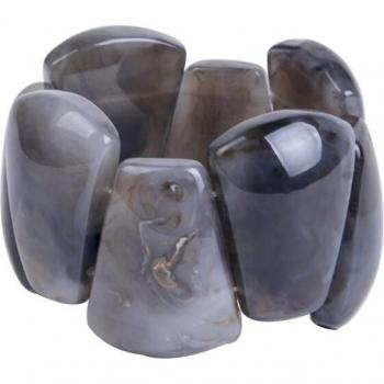 Brazalete Ajustable de Resina con Charms