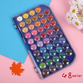 Farbenfrohe Kunstpalette
