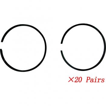 Accessoires de bicyclette motorisés | Ensemble de 40 segments de piston 47mm pour vélo 80cc 2 temps
