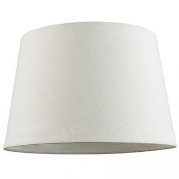Contemporary Off‑White Linen Drum Lamp Cover with Cotton Core