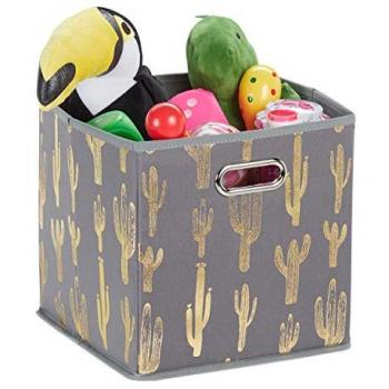Set de 2 boîtes de rangement cactus