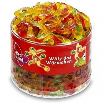 Red Band Fruchtgummi – Willi das Würmchen, 200 Stück