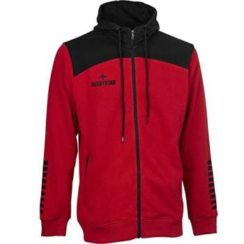 Derbystar Kapuzen‑Sweatjacke Ultimo v23 Rot-Schwarz 152