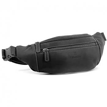 Sac banane Cuir FELIN Noir