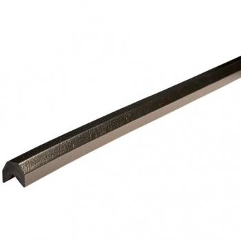 Profil de protection d'angle type AA, 1 m, noir
