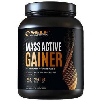 Self Mass Aktiv Gainer 2 kg – Hvitt Sjokolade Jordbær