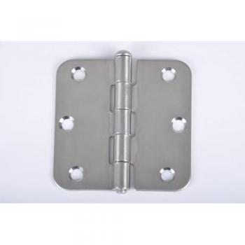 BURI Möbel Scharnier Set 25 Stück Edelstahl 76x76 mm
