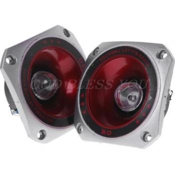 2PCS 3-Inch Piezoelectric Treble Speaker with Colorful Flashing Lights