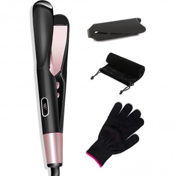2-in-1 Hair Curler and Straightener