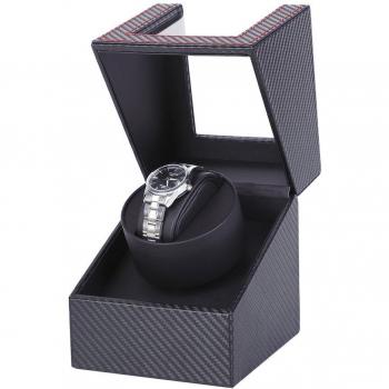 Reloj Winder Mecánico Negro con Pantalla Titular