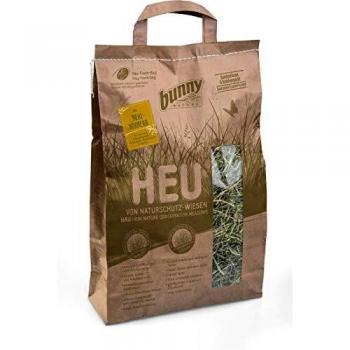 Bunny Heno Natural con Larvas 250g