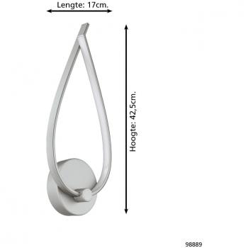 Eglo Palozza 1 LED Wandlamp