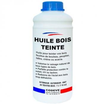 Codève Bois Huile Teintée – 1 L, incolore, bardage et volets