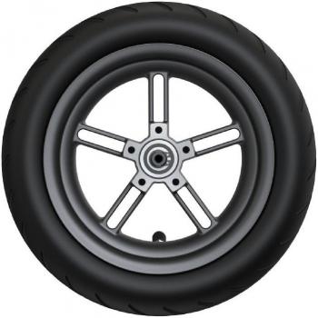 EasyAirTire Pneumatiker mit Felge für Xiaomi Miscoot Pro in Schwarz/Rot