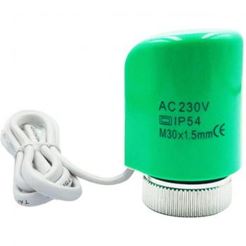 Electric Thermal Actuator for Underfloor Heating 230V 2W