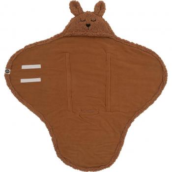 Jollein Bunny Wickeldecke Karamell