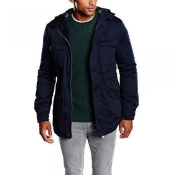 Parka Harrington XL Azul Marino
