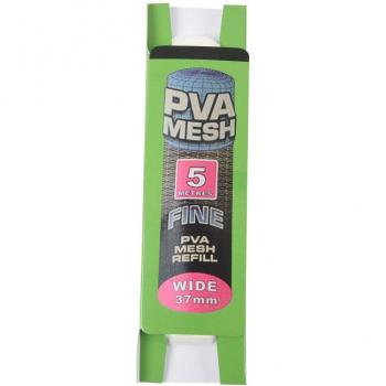 Filet de pêche PVA soluble 5M, étroit, blanc, sac d'appât