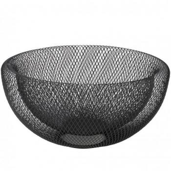 Justinus Obstkorb LifeStyle schwarz matt Ø 29,5 cm
