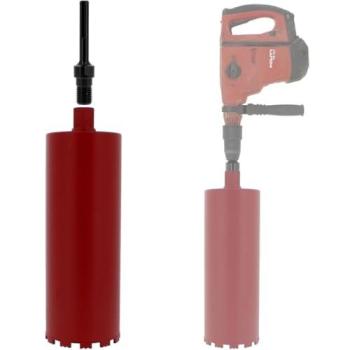 GT Market Couronne diamant Ø152 mm – adaptateur SDS‑max (perceuse/perforateur)