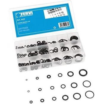 Set assortito di 110 testine di innesto per ingrassatori Fervi 0176