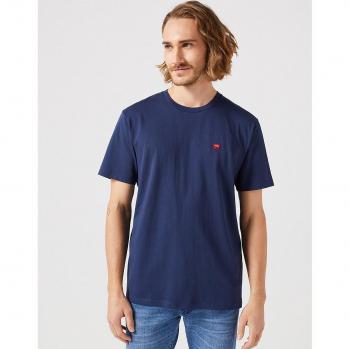 Wrangler Herren T-Shirt Sign Off Dunkelblau XL