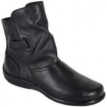 ComfyStep Stivaletti Leggeri Nappa Nero