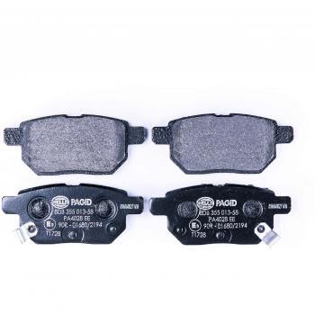 Juego de Pastillas de Freno HELLA 8DB 355 013-581