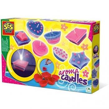 SES - 14925 - Kit de loisirs créatifs - Fabrique des bougies parfumées