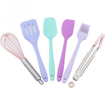 Silicone Spatula Set – 6 Pack Baking & Cooking Shovel Tools