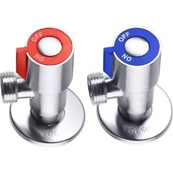 SUS 304 Stainless Steel Angle Valve for Kitchen and Bathroom