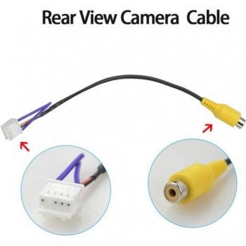 USB Microphone GPS Rear View Camera with RCA Output AUX SIM Card Slot Radio Converter 16PIN 4G Power Cable Adapter for Car Navigation