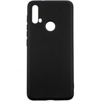 Custodia Moto E40 Silicone Nera