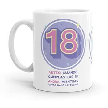Taza - 18 Cumpleaños - Puterful