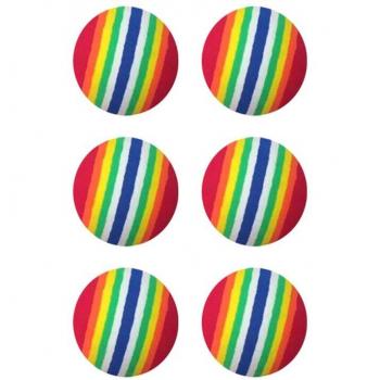 Set de balles golf mousse EVA 50 pièces – jaune/rouge/bleu