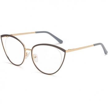 Transparente Myopie-Brille für Damen