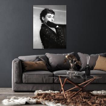 Queence Acrylglasbild »Audrey Hepburn«, Ikone der Filmgeschichte