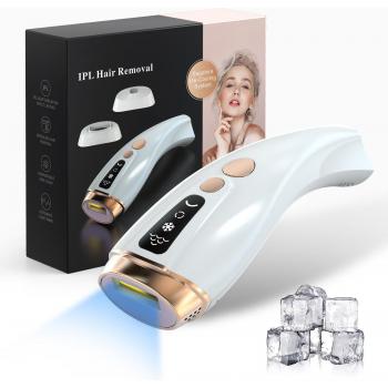 Painless IPL Hair Removal Device 2-IN-1 for Women and Men