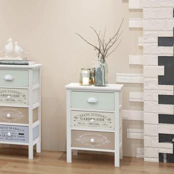 Estilo Francés Mueble de Almacenaje 3 Cajones