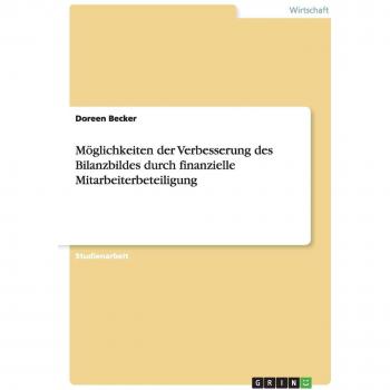 Becker, D: Möglichkeiten der Verbesserung des Bilanzbildes d