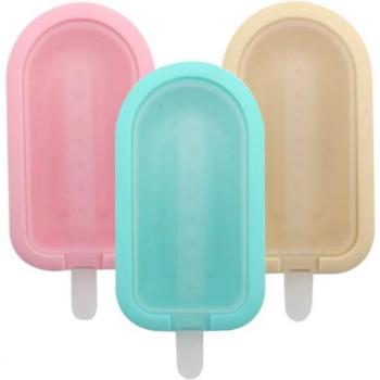 3 Pcs Ice Cream Molds Heart/Square Shape