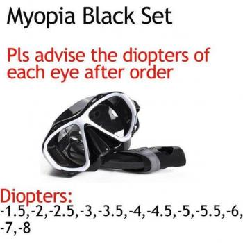 YONSUB Optical Dive Mask with Anti-Fog Lens