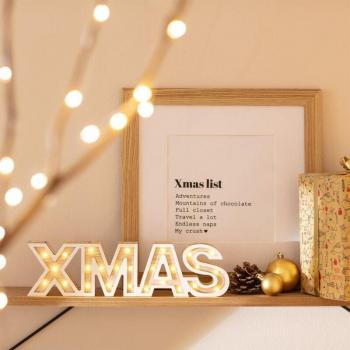 Lumière de Noël LED XMAS Naturel