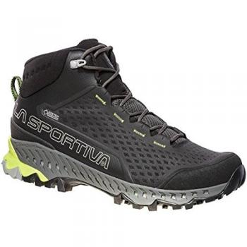 La Sportiva Stream GTX Hiking Boots - Carbon/Apple Green EU 44.5