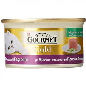 Gourmet Gold Mousse Agnello/Fagioli Gr.85