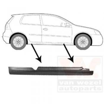 VAN WEZEL Schweller VW 5894102 1K3809836A Einstiegsblech, Schwellerblech