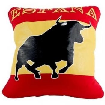 Cuscino Decorativo con Toro Spagnolo 30 x 30 cm